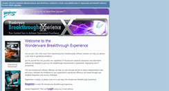Desktop Screenshot of experience.wonderware.com